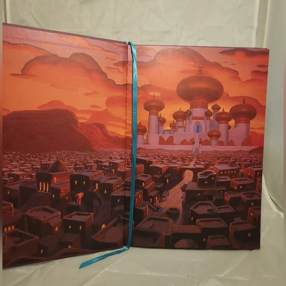 Disney Animated Classic Aladdin Hard Back Book